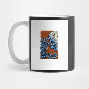 Black Blue Brown III Mug